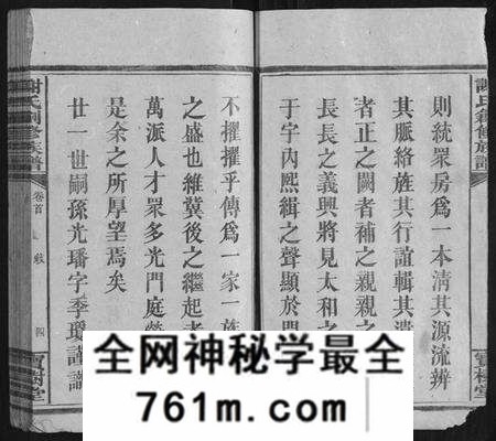 湖南谢氏族谱-谢氏创修族谱[11卷首1卷].pdf电子版