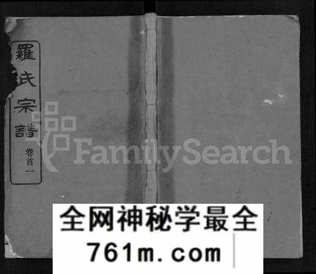 湖北罗氏族谱-罗氏宗谱 [40卷,首6卷].pdf电子版