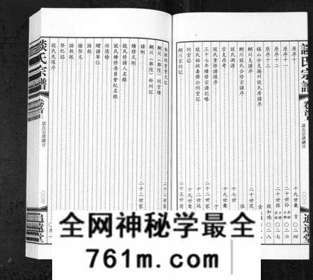 江苏谈氏族谱-谈氏宗谱[5卷含首2卷](别名：Tan Shi Zong Pu).pdf电子版