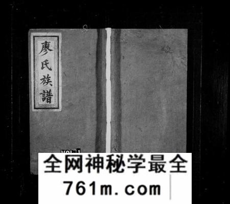 湖南廖氏族谱-廖氏族谱 [10卷,首1卷,牌谱1卷].pdf电子版