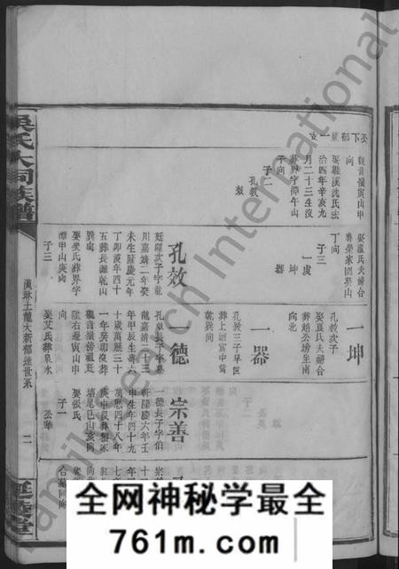 湖南吴氏族谱-吴氏大同族谱 [不分卷].pdf电子版