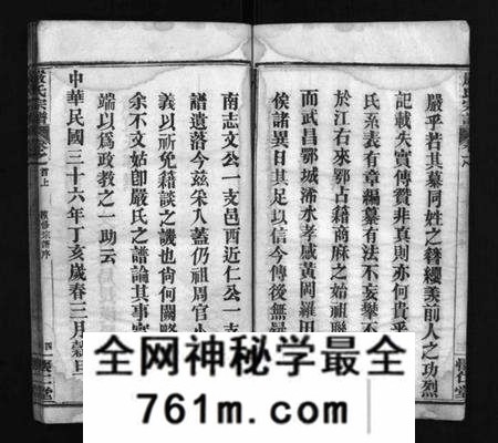 湖北严氏族谱-严氏宗谱 [9卷,首3卷](别名：Yan Shi Zong Pu、严氏宗谱).pdf电子版