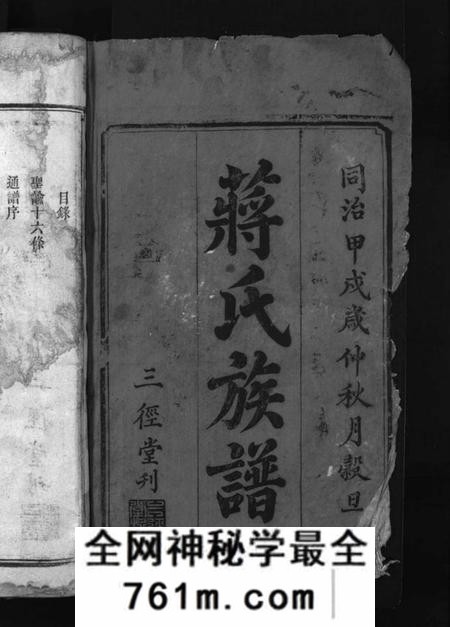 湖南蒋氏族谱-蒋氏续修族谱 [不分卷].pdf电子版