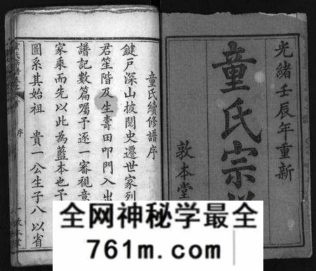 湖北童氏族谱-童氏宗谱 [33卷,首2卷](别名：Tong Shi Zong Pu).pdf电子版