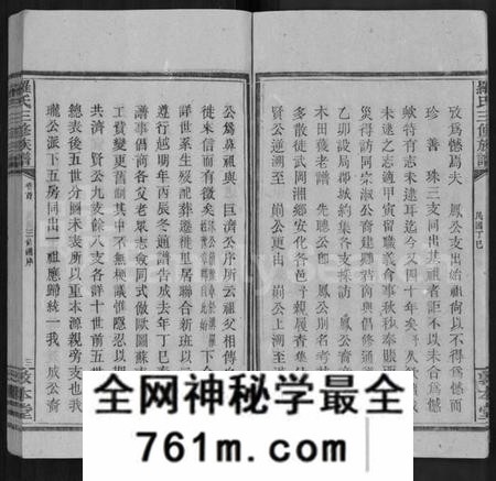 湖南罗氏族谱-罗氏三修族谱 [14卷,首2卷].pdf电子版