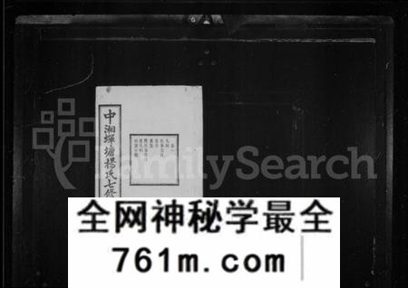 湖南杨氏族谱-杨氏族谱 [41卷].pdf电子版