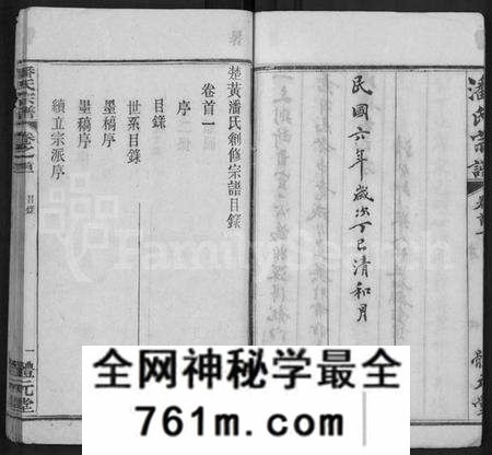 湖北潘氏族谱-潘氏宗谱 [19卷,首3卷](别名：楚黄潘氏宗谱).pdf电子版