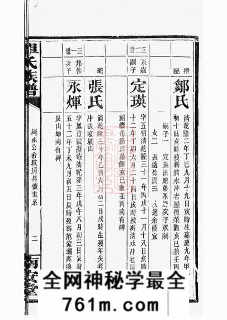 湖南南安堂单氏族谱不分卷