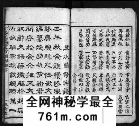 湖北王氏族谱-王氏宗谱 [8卷,首3卷](别名：Wang Shi Zong Pu).pdf电子版