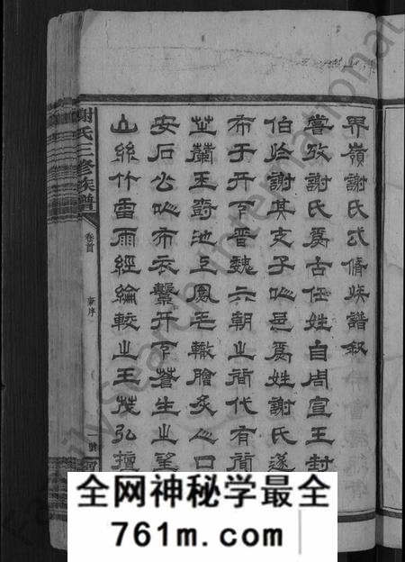 湖南谢氏族谱-谢氏三修族谱 [10卷,及卷首].pdf电子版