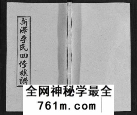 湖南李氏族谱-新泽李氏四修族谱.pdf电子版