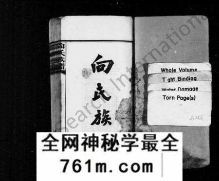 湖南向氏族谱-向氏族谱 [2卷,首尾各1卷].pdf电子版