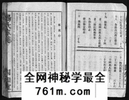 湖北杨氏族谱-杨氏家志 [按房分卷,首1卷](别名：Yang Shi Jia Zhi、杨氏家志).pdf电子版