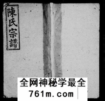 湖北陈氏族谱-陈氏宗谱 [9卷,及卷首].pdf电子版