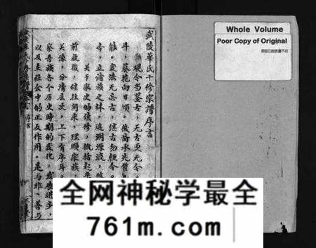 湖北华氏族谱-武陵华氏十修宗谱 [按房分卷](别名：Wu Ling Hua Shi Shi Xiu Zong Pu、华氏宗谱、武陵华氏十修宗谱).pdf电子版