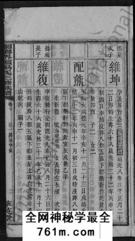 湖南易氏族谱-界头易氏族谱 [20卷].pdf电子版