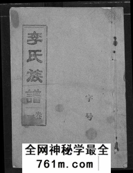 湖北李氏族谱-李氏族谱.pdf电子版