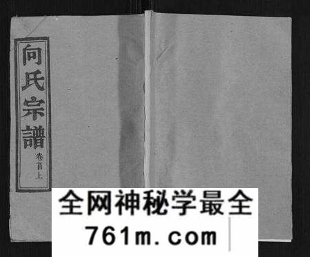 湖北向氏族谱-向氏宗谱[16卷首2卷].pdf电子版
