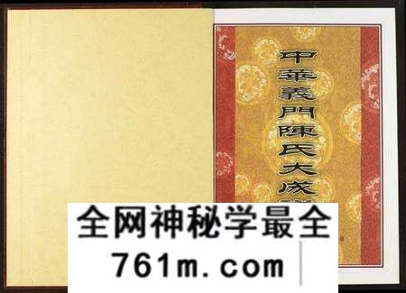 湖北陈氏族谱-中华义门陈果石庄大成宗谱.pdf电子版