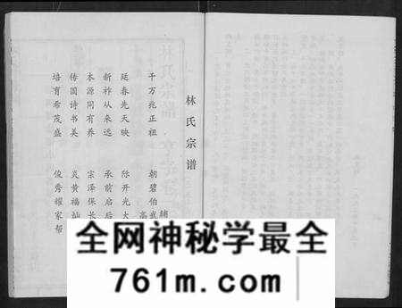 湖北林氏族谱-林氏宗谱 [残卷](Lin Shi Zong Pu).pdf电子版