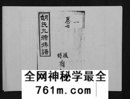 湖南胡氏族谱-胡氏九修族谱.pdf电子版