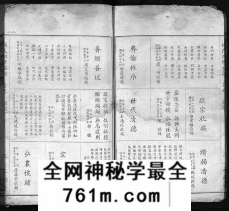 湖南杨氏族谱-杨氏四修族谱 [8卷,首1卷,末3卷].pdf电子版