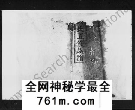湖南向氏族谱-向氏五修族谱 [4卷,及卷首].pdf电子版