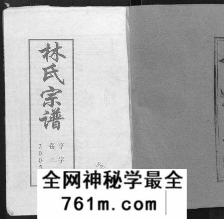 湖北林氏族谱-林氏宗谱 [残卷](别名：Lin Shi Zong Pu).pdf电子版