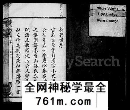 湖南锺氏族谱-锺氏族谱 [20卷].pdf电子版