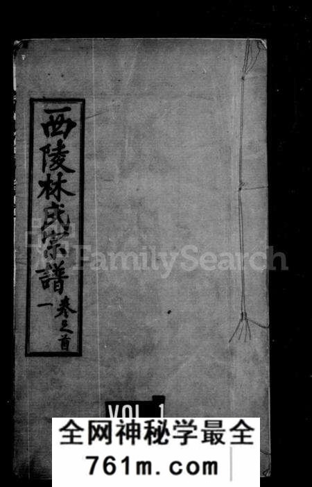 湖北林氏族谱-林氏宗谱 [10卷,首3卷](别名：西陵林氏宗谱).pdf电子版