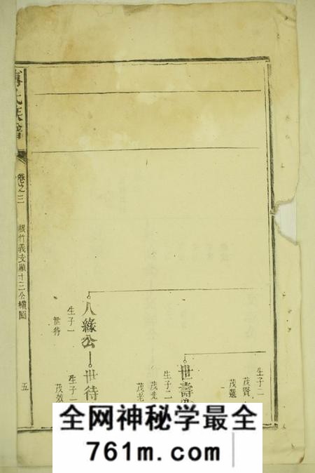 傅氏族谱