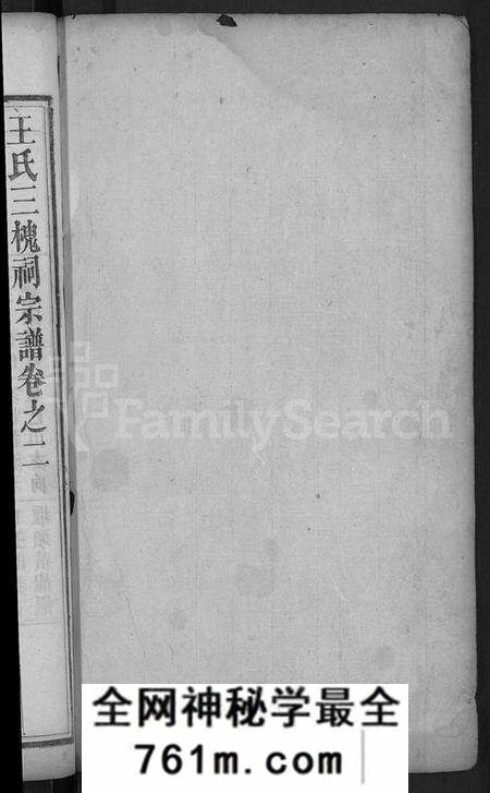 湖北王氏族谱-王氏宗谱 [15卷,末1卷](别名：王氏三槐祠宗谱).pdf电子版