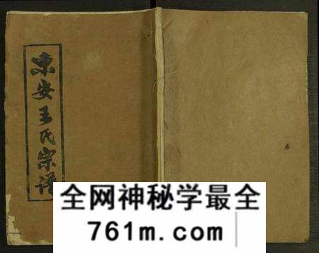 湖北罗氏族谱-东安王氏宗谱 [1册](别名：东安王氏丁卯十修宗谱).pdf电子版