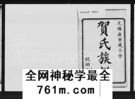 湖南贺氏族谱-中湘篁奇林贺氏三修谱 [19卷,首4卷,末1卷].pdf电子版