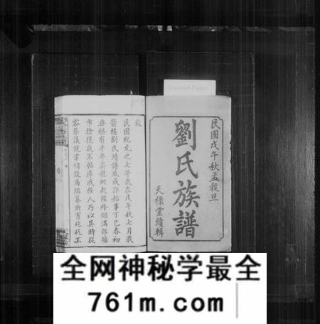 湖南刘氏族谱-刘氏族谱 [21卷,及卷首末].pdf电子版