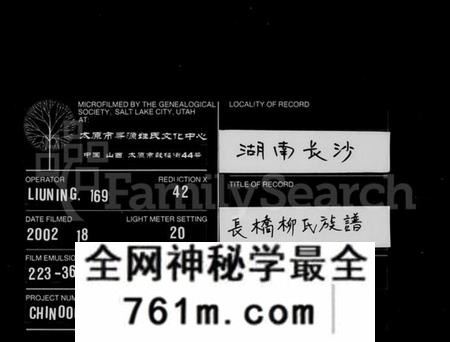 湖南柳氏族谱-柳氏族谱 [27卷,首3卷,末1卷].pdf电子版