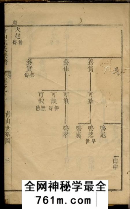 遂安青山童氏续修族谱