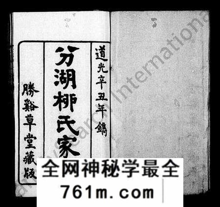 江苏柳氏族谱-分湖柳氏家谱 [10卷](别名：养余斋全集).pdf电子版
