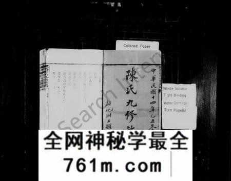 湖南陈氏族谱-陈氏九修族谱 [8卷,首2卷].pdf电子版