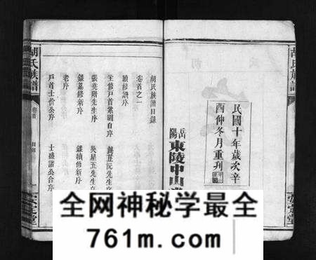 湖北胡氏族谱-胡氏族谱 [8卷,首5卷](别名：胡氏家乘、Hu Shi Zu Pu).pdf电子版