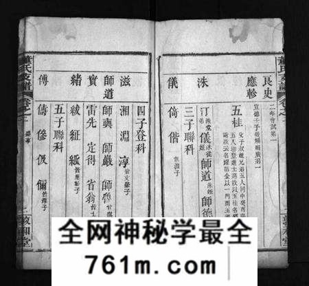 湖北董氏族谱-董氏支谱 [8卷,首1卷](别名：Dong Shi Zhi Pu).pdf电子版