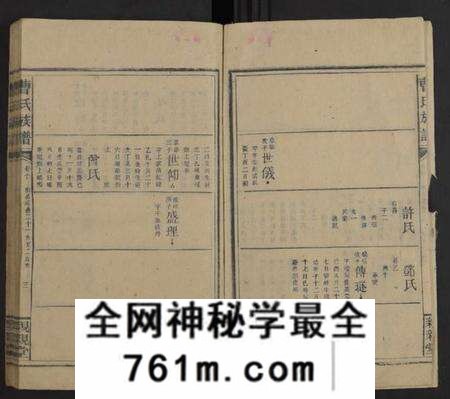 江西曹氏族谱-曹氏族谱[13卷及卷首末].pdf电子版