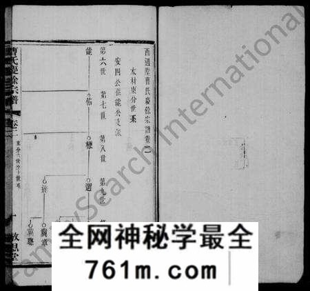 江苏曹氏族谱-曹氏庆余宗谱 [8卷](别名：西周墅曹氏庆余宗谱、曹氏宗谱、Cao Shi Qing Yu Zong Pu、曹氏庆余宗谱).pdf电子版