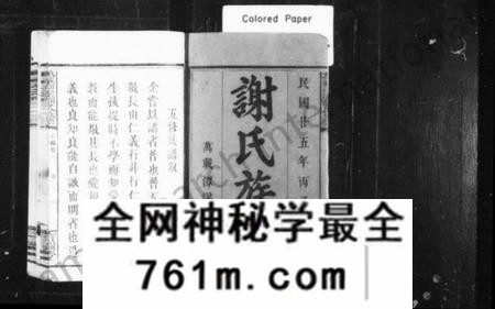 江西谢氏族谱-谢氏族谱 [正编31卷,前编2卷,后编3卷].pdf电子版