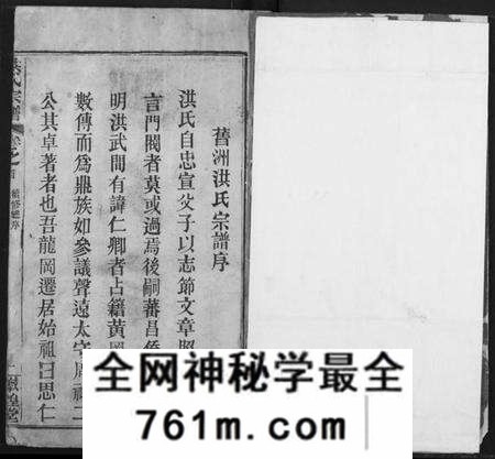 湖北洪氏族谱-洪氏宗谱.pdf电子版