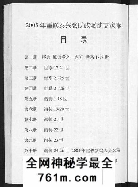 江苏张氏族谱-泰兴张氏政派琎支家乘 [不分卷](别名：泰邑张氏政派琎支重修家谱).pdf电子版