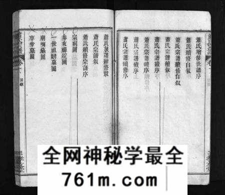 湖北萧氏族谱-萧氏宗谱 [16卷](别名：Xiao Shi Zong Pu、萧氏宗谱).pdf电子版