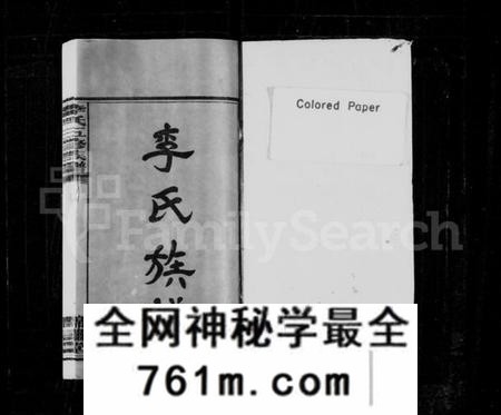 湖南李氏族谱-李氏族谱 [10卷,首末各1卷].pdf电子版