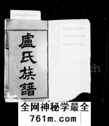 湖南卢氏族谱-卢氏族谱 [14卷].pdf电子版