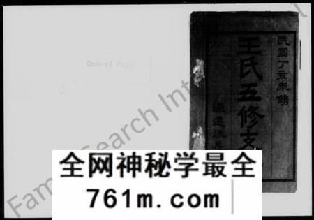 湖南王氏族谱-王氏五修支谱 [21卷,首末各1卷].pdf电子版
